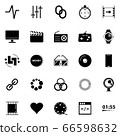 Internet of things lifestyle icons 66598632