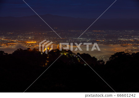 Morning Time At Chiang Mai City Thailand. 66601242