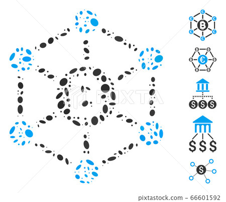Dot Mosaic Bitcoin Euro Network Dot Mosaic Bitcoin Euro Network 66601592