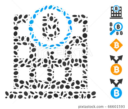 Oval Mosaic Bitcoin Corporation Building Oval Mosaic Bitcoin Corporation Building 66601593