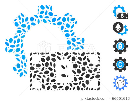 Dot Collage Bitcoin Cash Options Gear 66601613