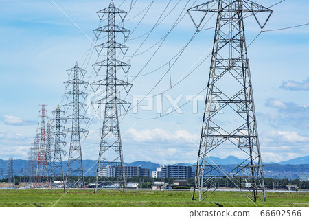 Power transmission tower Electric power 66602566