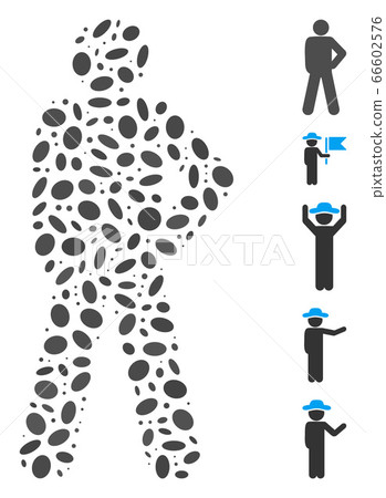 Dot Collage Audacity Pose Dot Collage Audacity Pose 66602576