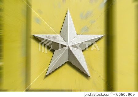 silver metal five pointed Soviet star silver metal five pointed Soviet star 66603909