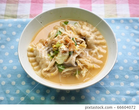 Korean food pollock dumplings Korean food pollock dumplings 66604072