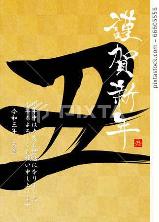 2021 New Year's card 2021 New Year's card 66605558