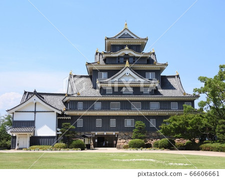岡山縣岡山市北區國家指定歷史古蹟岡山城 岡山縣岡山市北區國家指定歷史古蹟岡山城 66606661