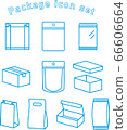 Package icon set 66606664