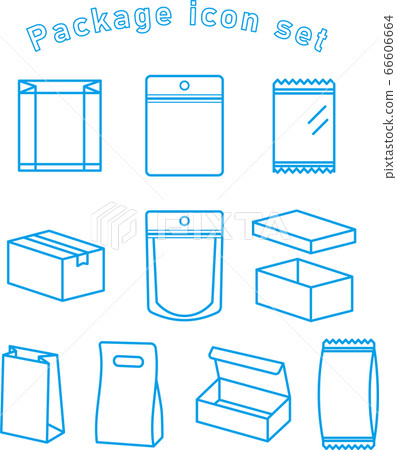 Package icon set Package icon set 66606664