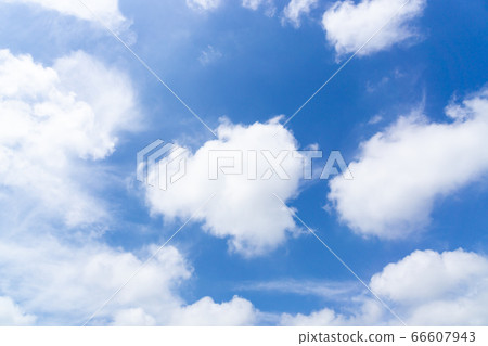 藍天天空背景背景材料 66607943