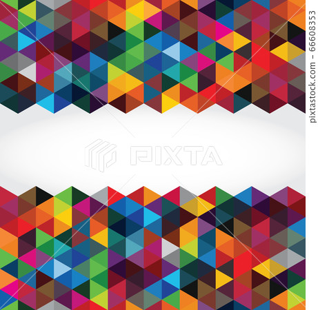 Abstract modern geometric background 66608353