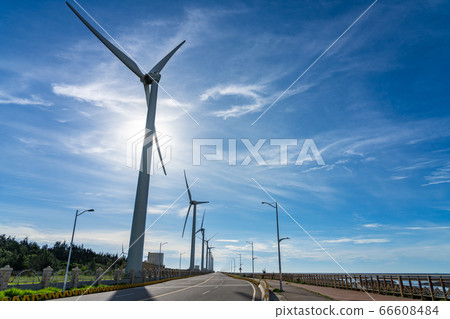 台中港風力發電廠台灣台中市高美濕地 66608484