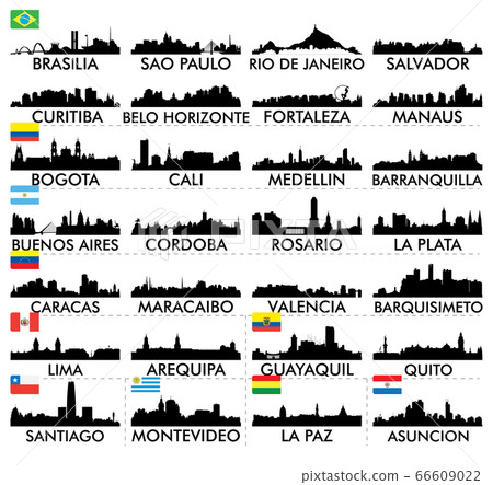 City skyline South America 66609022