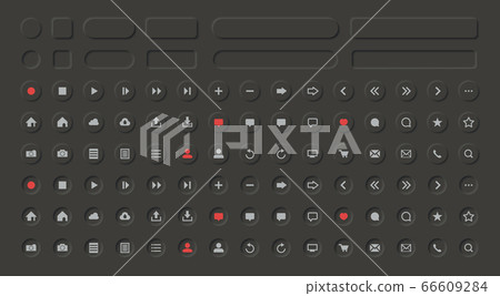 設計圖標集 66609284