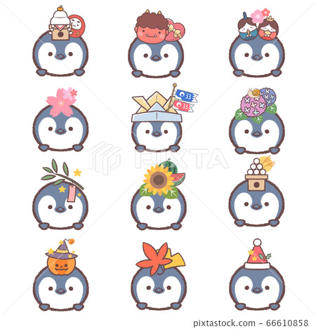 企鵝小雞季節性套裝 66610858