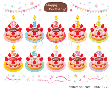 草莓生日蛋糕套裝 66611270