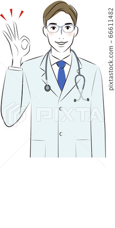 doctor giving ok sign doctor giving ok sign 66611482