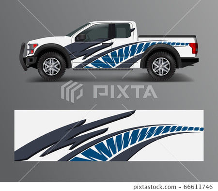 Truck And Vehicle car racing graphic for wrap and Truck And Vehicle car racing graphic for wrap and 66611746