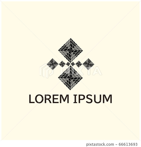 Abstract vector graphic with black for design inspiration Abstract vector graphic with black for design inspiration 66613693