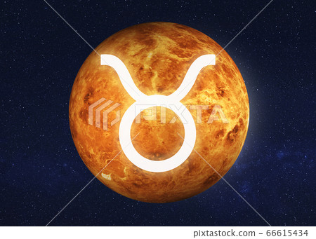 Zodiac Sign Taurus astrologic infographics. 66615434