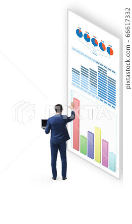 Concept of business charts and finance visualisation Concept of business charts and finance visualisation 66617332