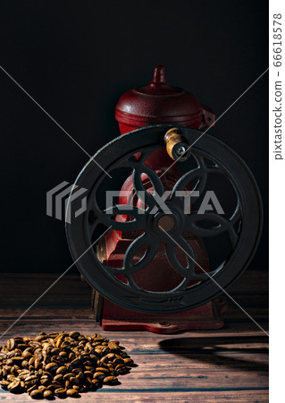 Coffee and coffee mill Coffee and coffee mill 66618578