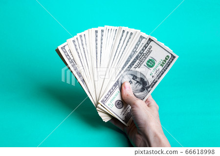holding a money holding a money 66618998