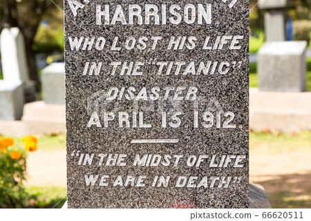 Titanic Cemetery. Place in the city of Halifax in Titanic Cemetery. Place in the city of Halifax in 66620511