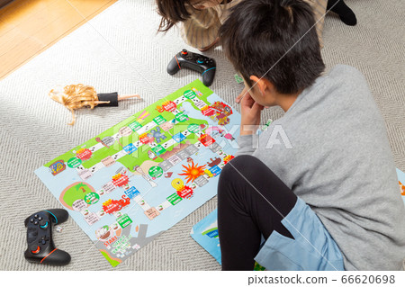 Children playing indoors Children playing indoors 66620698