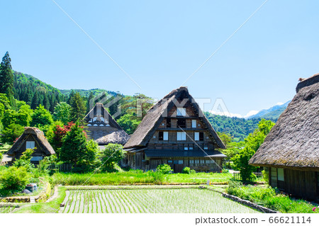 初夏白川鄉(白天) 初夏白川鄉(白天) 66621114
