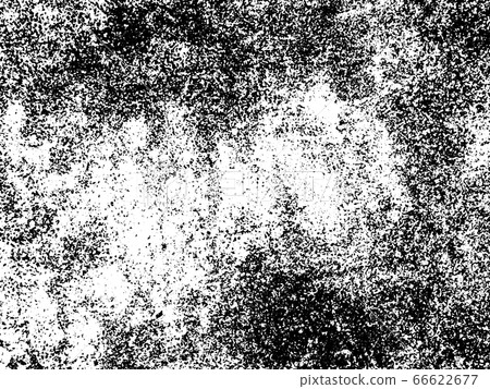 Black and white grunge. Distress overlay texture. Abstract surface dust and rough dirty wall background concept.  Distress illustration simply place over object to create grunge effect. Vector EPS10. 66622677