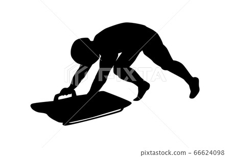 冬季運動剪影骨架2 冬季運動剪影骨架2 66624098