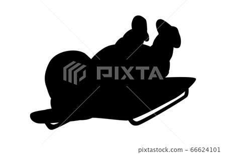 冬季運動剪影骨架5 冬季運動剪影骨架5 66624101