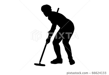 冬季運動剪影冰壺5 冬季運動剪影冰壺5 66624133
