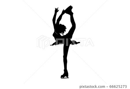 冬季運動剪影花樣滑冰7 冬季運動剪影花樣滑冰7 66625273