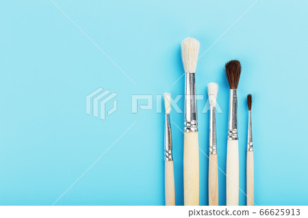 Brushes for drawing with paints made of natural Brushes for drawing with paints made of natural 66625913