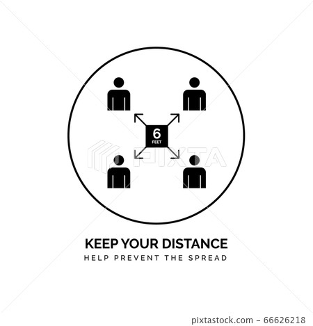 Social distance, corona virus Social distance, corona virus 66626218