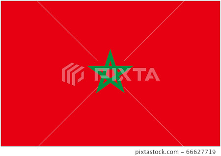 Flag of Morocco 66627719