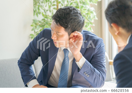 Hearing salesman Hearing salesman 66628556