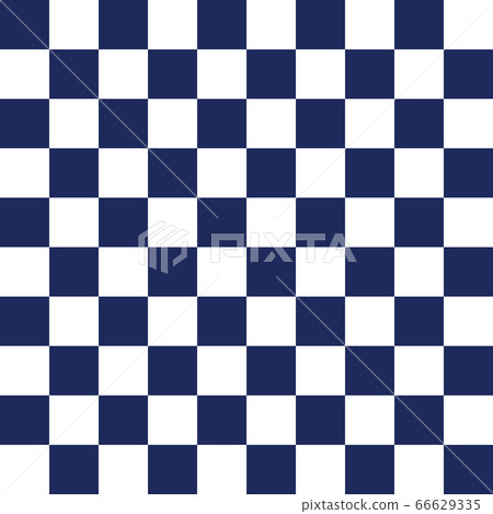 Checkered pattern Blue L 3 Checkered pattern Blue L 3 66629335