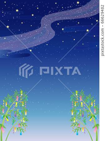Four seasons_July_Tanabata 1_Vertical Four seasons_July_Tanabata 1_Vertical 66629482