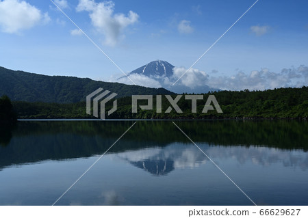 夏日的天空和富士齋子 66629627