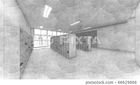 學校教室鞋盒入口鞋插圖91 學校教室鞋盒入口鞋插圖91 66629808