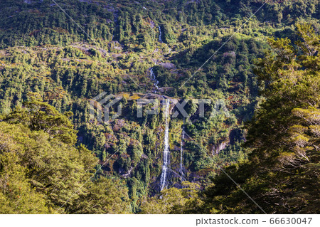 New Zealand waterfall 66630047
