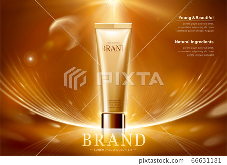 Face lotion ad template 66631181