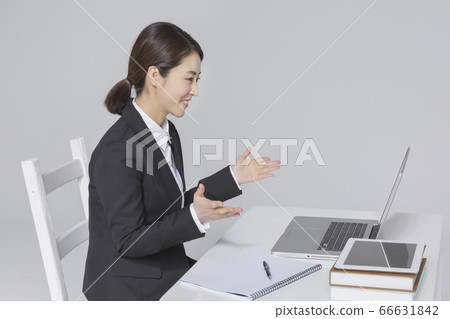 Businesswoman concept, Asian female portrait in a studio 173 Businesswoman concept, Asian female portrait in a studio 173 66631842