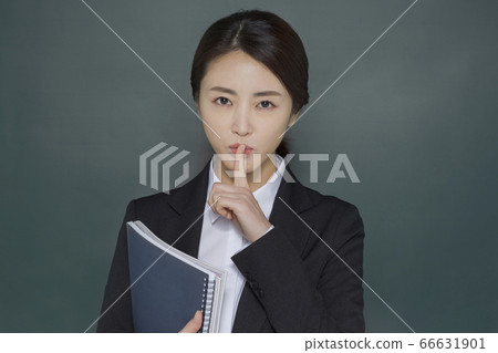 Businesswoman concept, Asian female portrait in a studio 128 Businesswoman concept, Asian female portrait in a studio 128 66631901