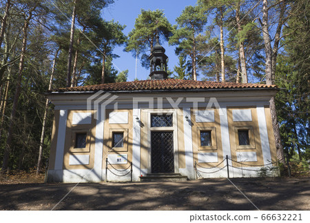 small chapel in baroque monastery Skalka on sunny small chapel in baroque monastery Skalka on sunny 66632221