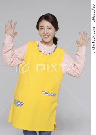 Businesswoman concept, Asian female portrait in a studio 001 66632380