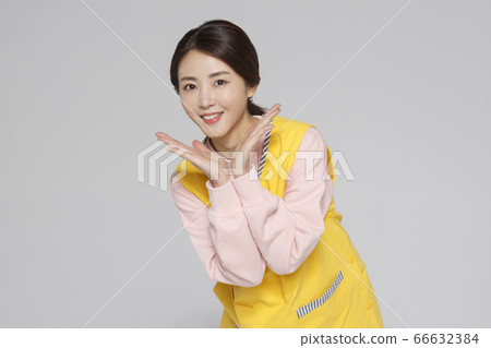 Businesswoman concept, Asian female portrait in a studio 052 66632384